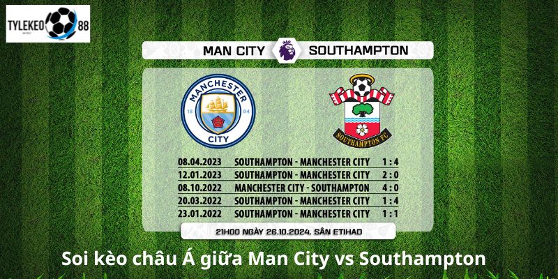 Man City vs Southampton