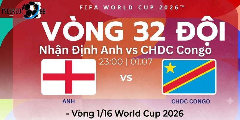 Anh vs CHDC Congo