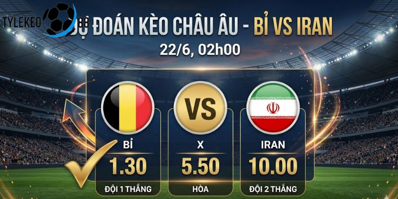 Bỉ vs Iran