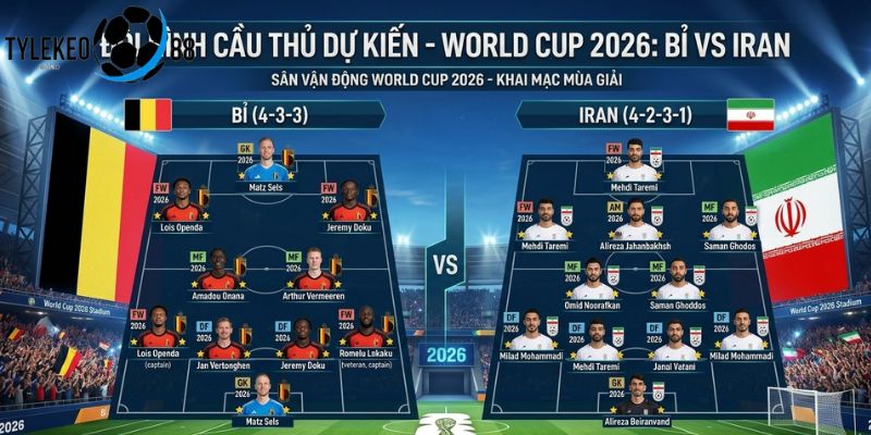 Bỉ vs Iran