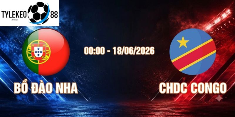 Bồ Đào Nha vs CHDC Congo