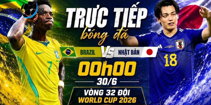 Brazil vs Nhật Bản