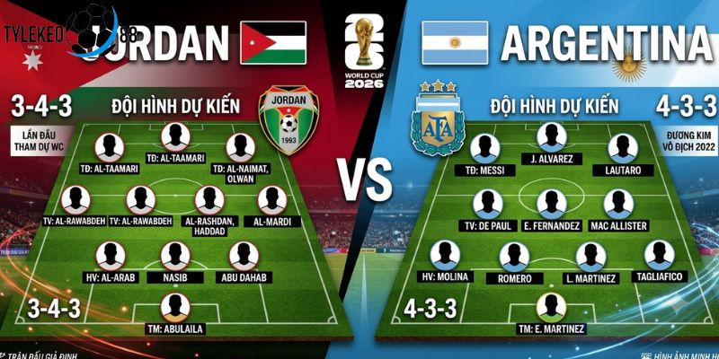 Jordan vs Argentina