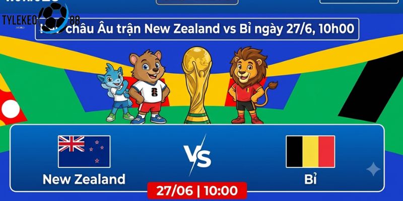 New Zealand vs Bỉ