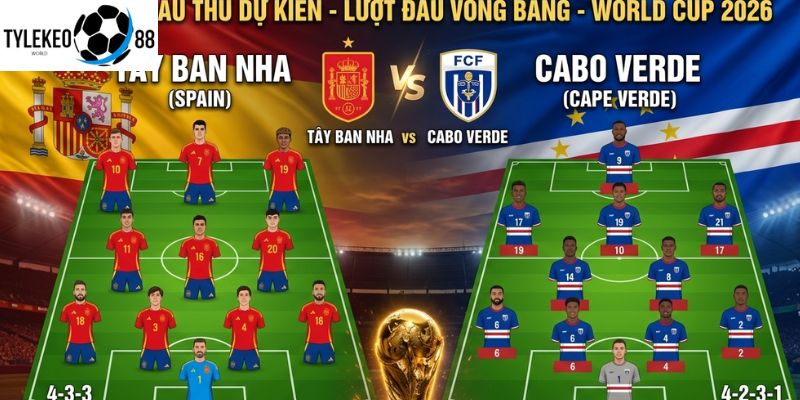 Tây Ban Nha vs Cabo Verde