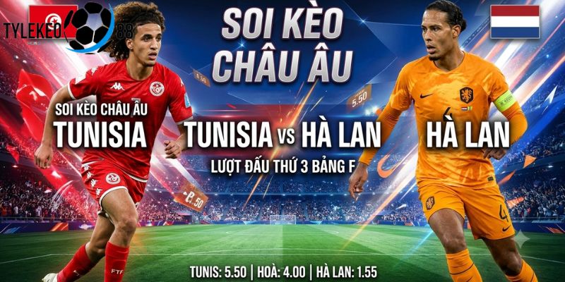 Tunisia vs Hà Lan