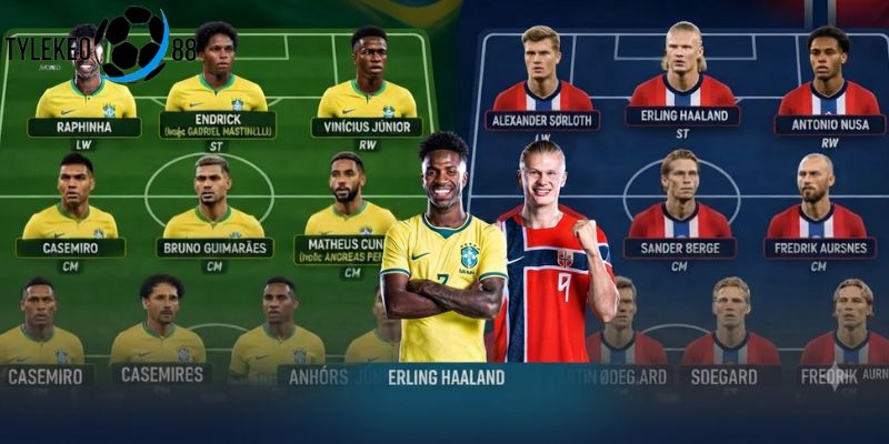 Brazil vs Na Uy
