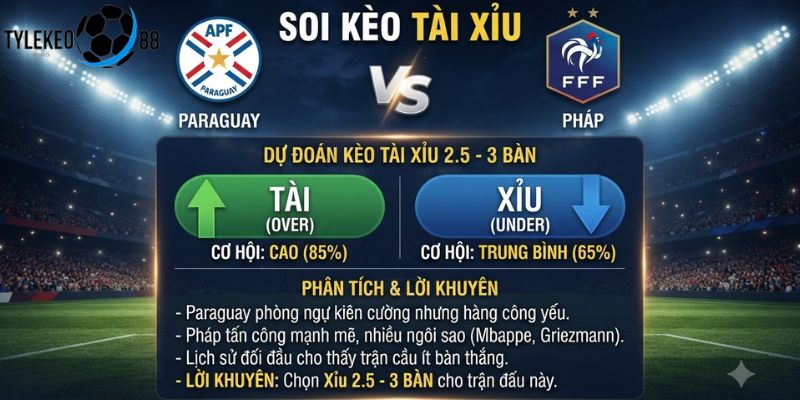 Paraguay vs Pháp
