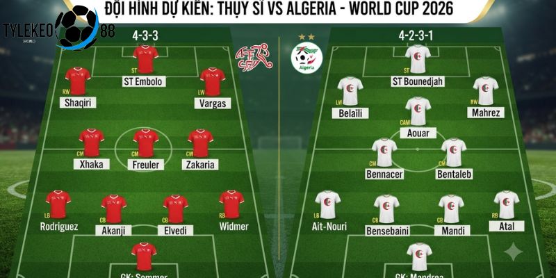 Thụy Sĩ vs Algeria