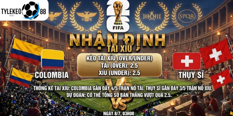 Thụy Sĩ vs Colombia