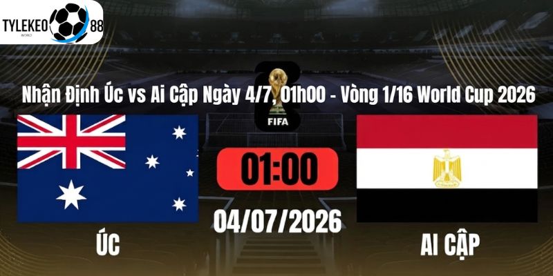 Úc vs Ai Cập