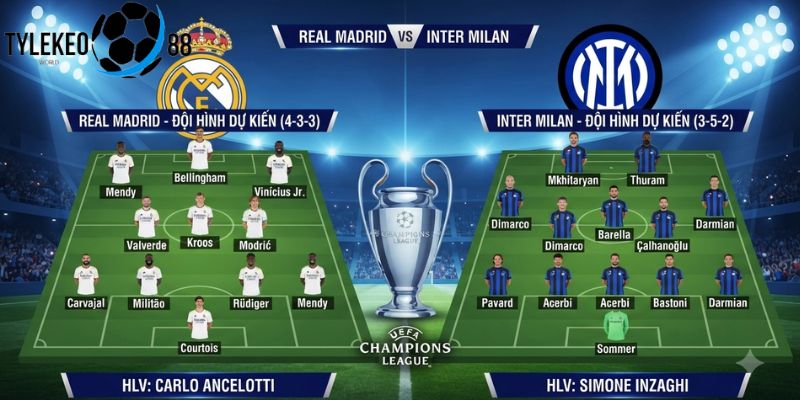 Real Madrid vs Inter Milan