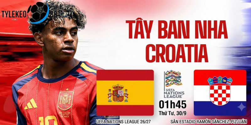 Tây Ban Nha vs Croatia