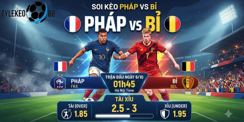 Pháp vs Bỉ