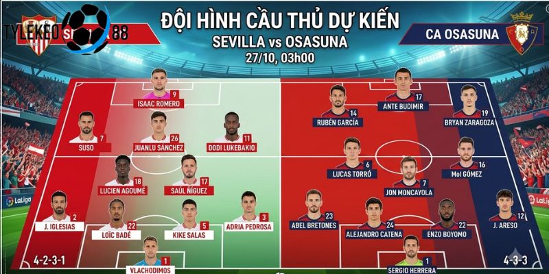 Sevilla vs Osasuna